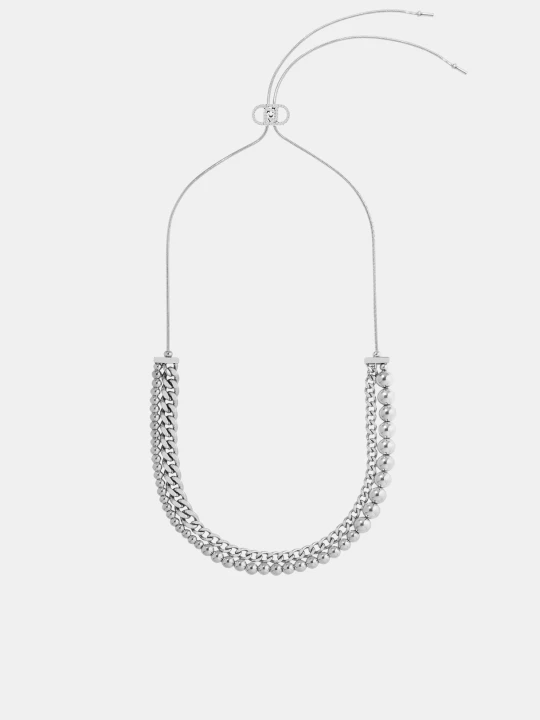 Zdjęcie produktu Liu Jo Necklace With Metal Beads srebrny