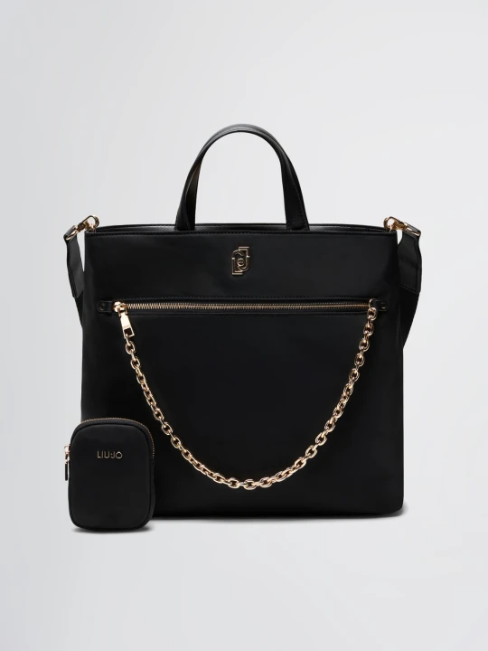 Zdjęcie produktu Liu Jo Nylon Medium Shopping Bag czarny