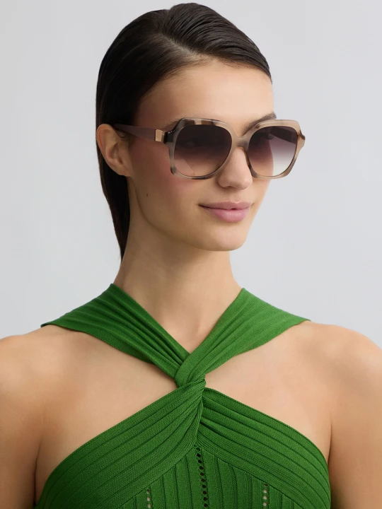 Zdjęcie produktu Liu Jo Oversize Sunglasses beżowy