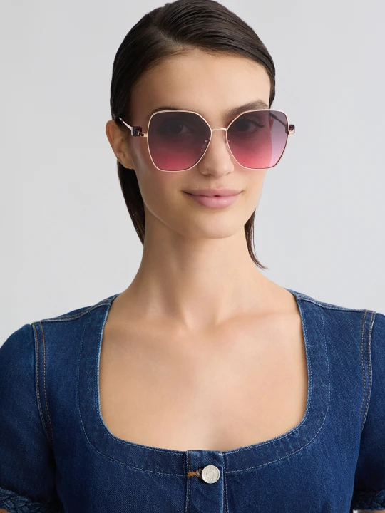 Zdjęcie produktu Liu Jo Oversize Sunglasses Rose Gold