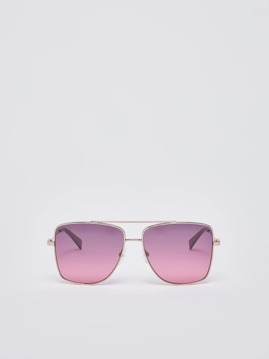 Zdjęcie produktu Liu Jo Oversized Aviator Sunglasses purpurowy