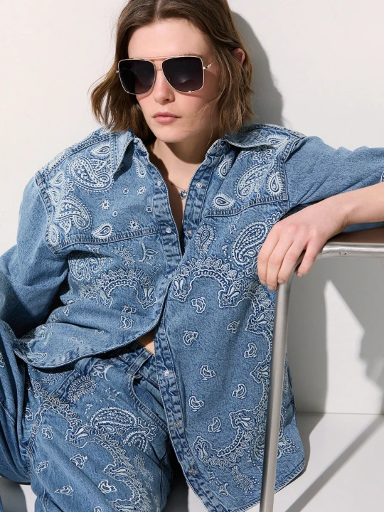 Zdjęcie produktu Liu Jo Oversized Aviator Sunglasses czarny
