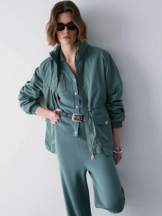 Zdjęcie produktu Liu Jo Packable Jacket Khaki Green