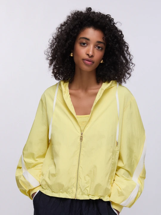Zdjęcie produktu Liu Jo Packable Jacket With Hood żółty