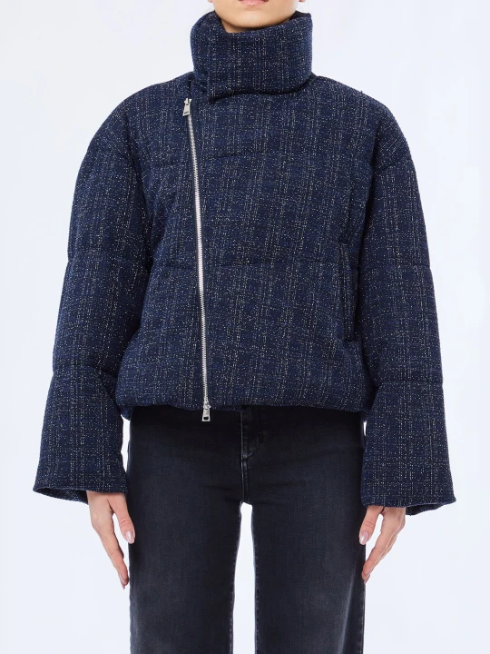 Zdjęcie produktu Liu Jo Padded Bouclé Jacket niebieski