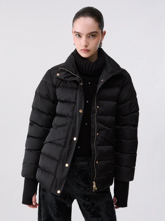 Zdjęcie produktu Liu Jo Padded Jacket In Glossy Nylon czarny