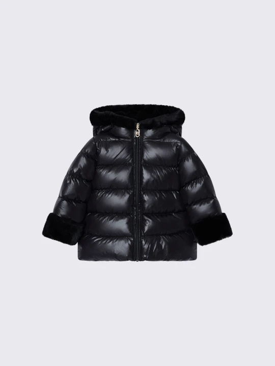 Zdjęcie produktu Liu Jo Padded Jacket With Teddy Details czarny