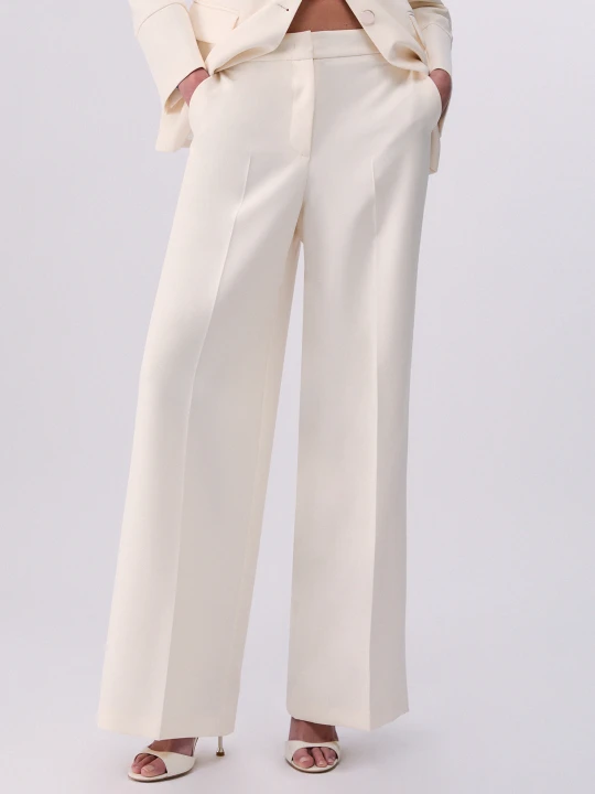 Zdjęcie produktu Liu Jo Palazzo Trousers With Double Waistband