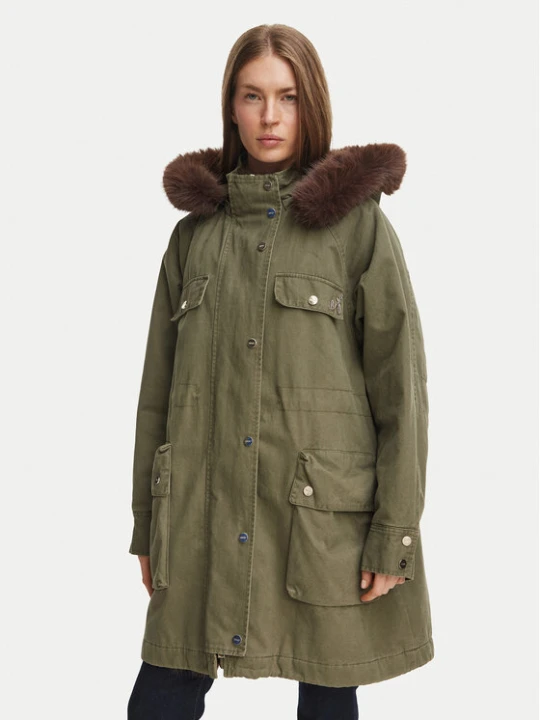 Zdjęcie produktu Liu Jo Parka WF6002 T718A Zielony Regular Fit