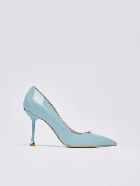 Zdjęcie produktu Liu Jo Patent Leather Court Shoes Light Blue