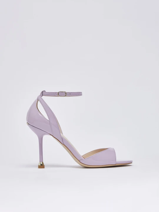 Zdjęcie produktu Liu Jo Patent Leather Heeled Sandals Lilac