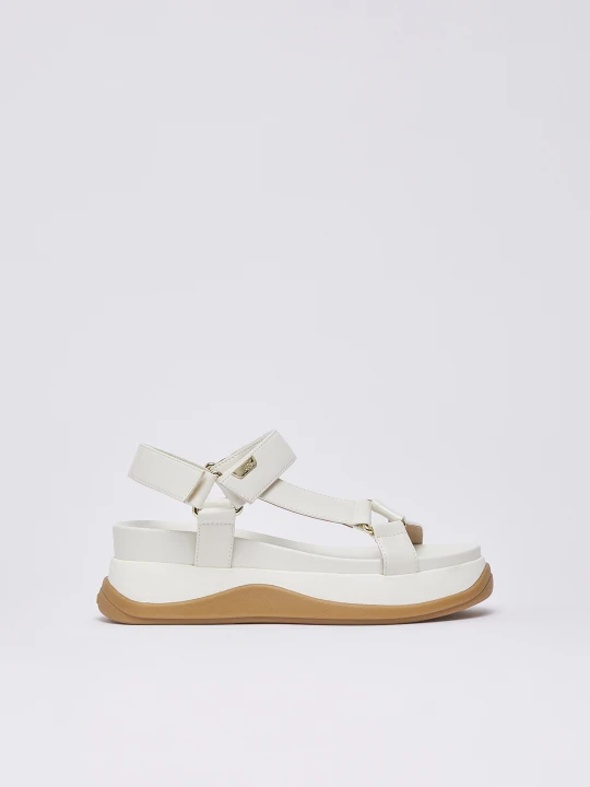 Zdjęcie produktu Liu Jo Patent Leather Sandals biały