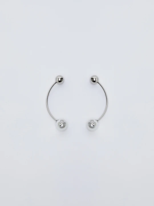 Zdjęcie produktu Liu Jo Earrings With Pearl biały