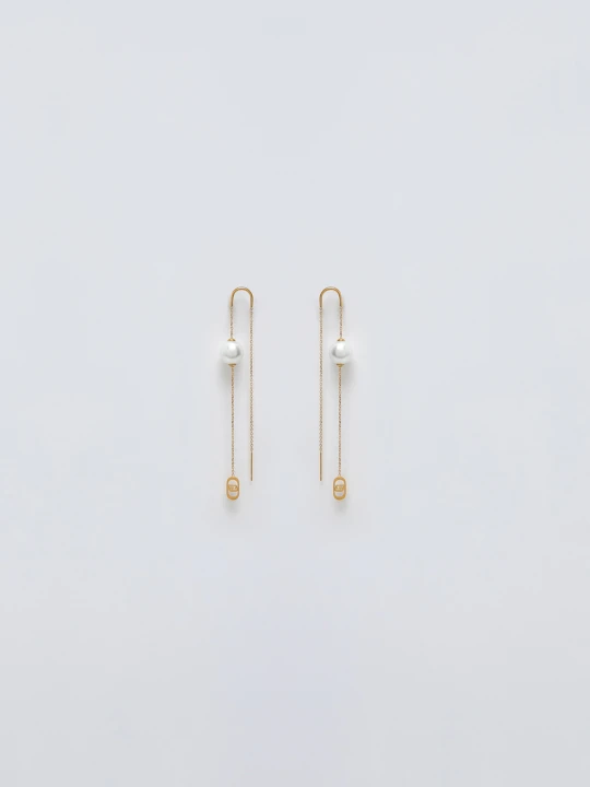 Zdjęcie produktu Liu Jo Pearl Earrings biały