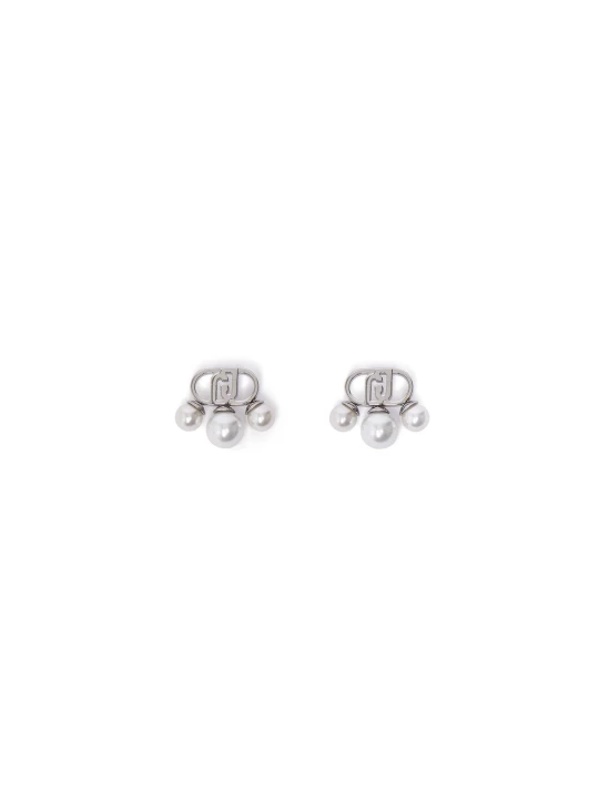 Zdjęcie produktu Liu Jo Pearl Earrings Silver Colour