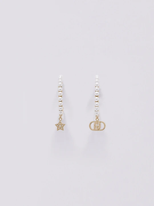 Zdjęcie produktu Liu Jo Pearl Earrings Gold Colour