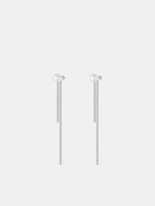 Zdjęcie produktu Liu Jo Dangling Pearl Earrings biały