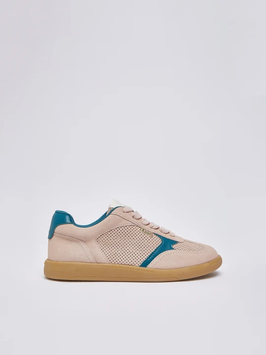 Zdjęcie produktu Liu Jo Perforated Suede Sneakers różowy