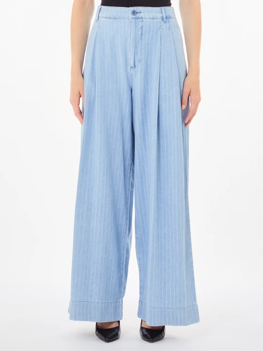 Zdjęcie produktu Liu Jo Pinstripe Denim Jeans Light Blue Denim
