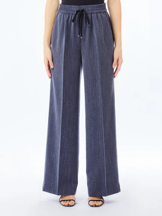 Zdjęcie produktu Liu Jo Pinstripe Flannel Trousers