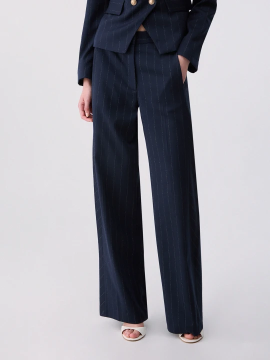 Zdjęcie produktu Liu Jo Pinstripe Straight Pants