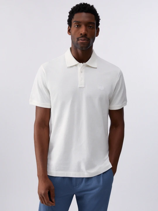 Zdjęcie produktu Liu Jo Piquet Polo Shirt biały