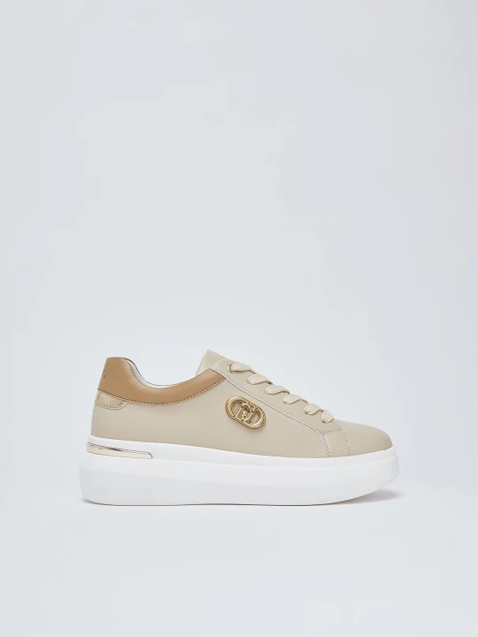 Zdjęcie produktu Liu Jo Platform Sneakers Sand