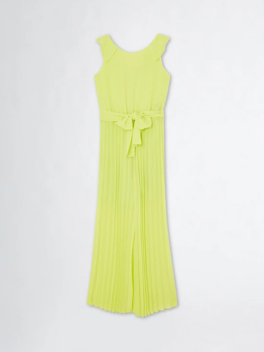 Zdjęcie produktu Liu Jo Pleated Crepe Jumpsuit żółty