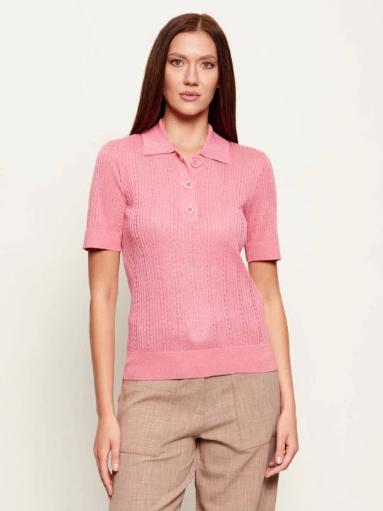 Zdjęcie produktu Liu Jo Polo | Slim Fit różowy