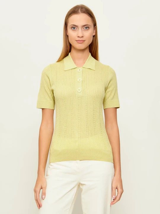 Zdjęcie produktu Liu Jo Polo | Slim Fit limonkowy