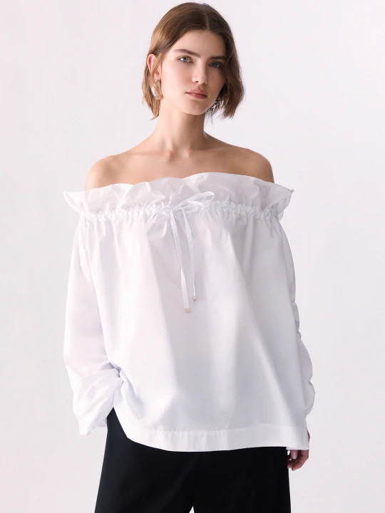 Zdjęcie produktu Liu Jo Poplin Blouse Optical White