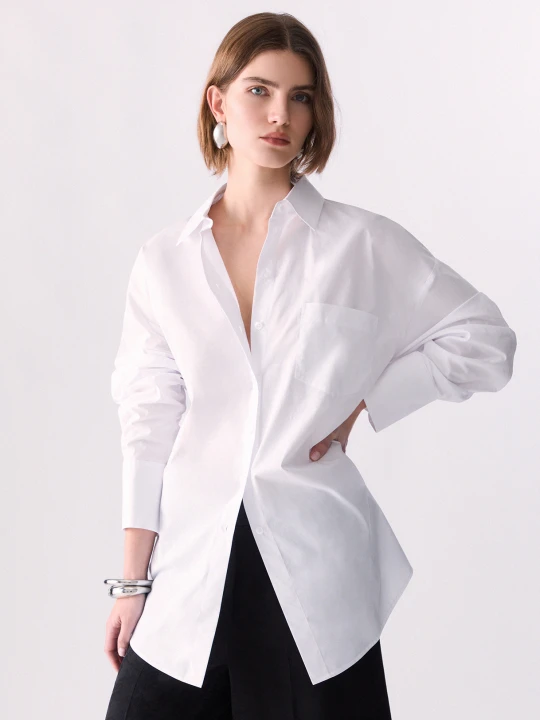 Zdjęcie produktu Liu Jo Poplin Shirt Optical White