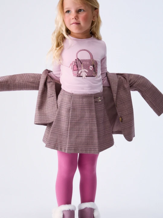 Zdjęcie produktu Liu Jo Prince Of Wales Mini Skirt beżowy