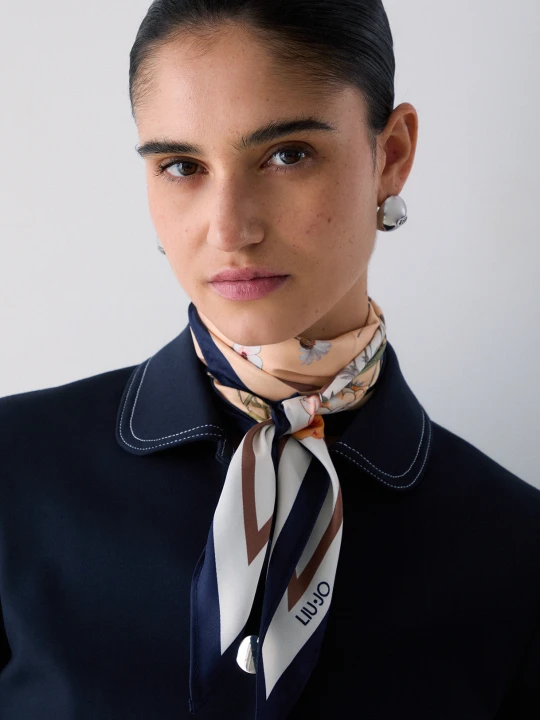 Zdjęcie produktu Liu Jo Printed Foulard Apricot