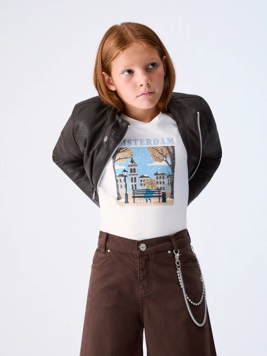 Zdjęcie produktu Liu Jo Printed Jersey T-shirt
