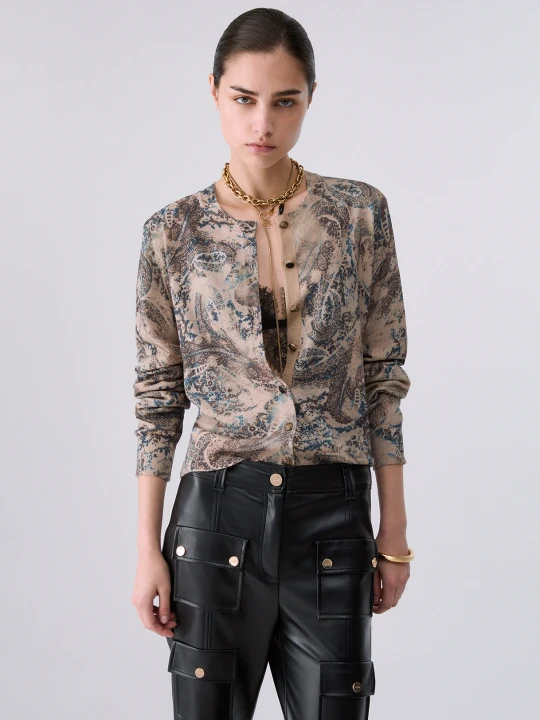 Zdjęcie produktu Liu Jo Printed Knit Cardigan