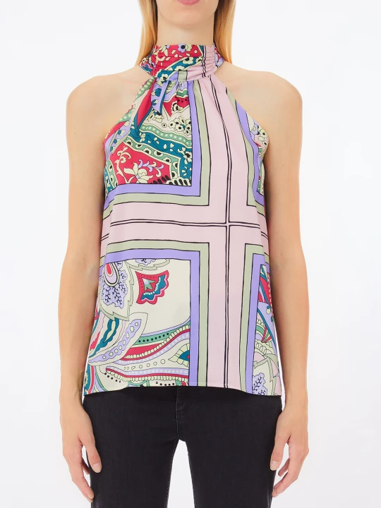 Zdjęcie produktu Liu Jo Printed Satin Top