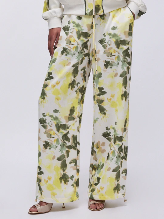 Zdjęcie produktu Liu Jo Printed Satin Trousers