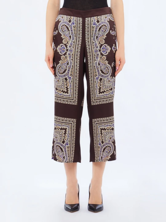 Zdjęcie produktu Liu Jo Trousers In Satin Printed
