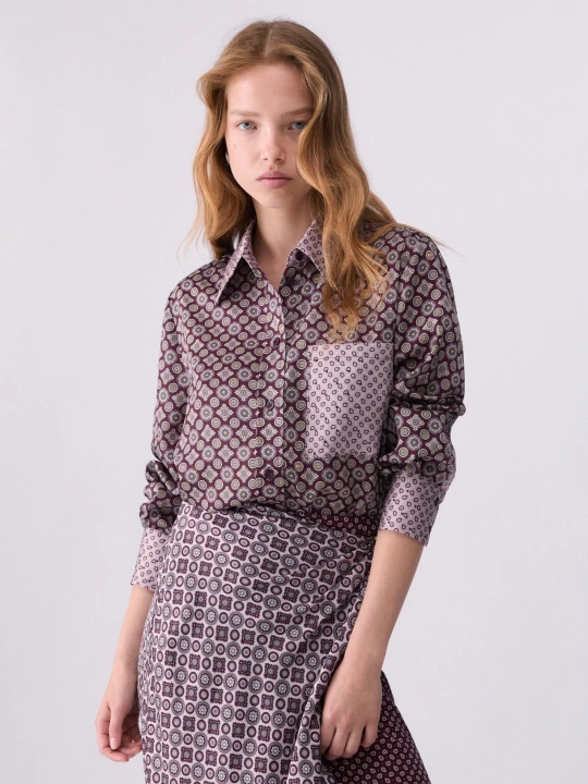 Zdjęcie produktu Liu Jo Printed Twill Shirt