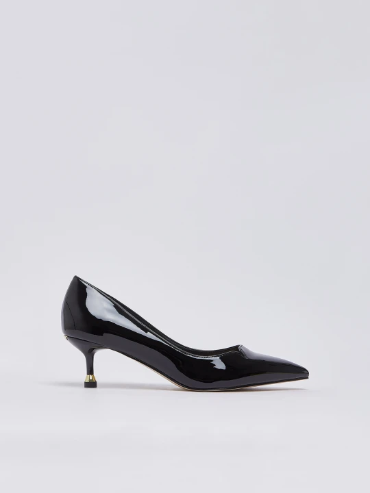 Zdjęcie produktu Liu Jo Pumps In Patent Leather With Heel Low czarny