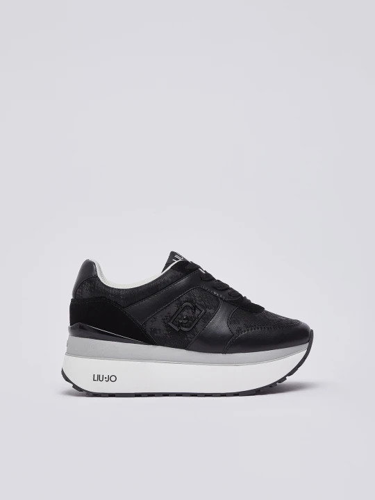 Zdjęcie produktu Liu Jo Sneakers Super Platform Python-effect czarny