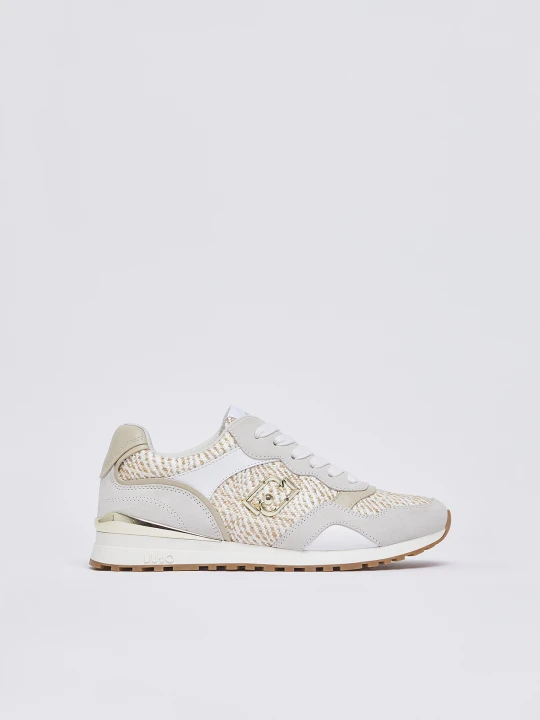 Zdjęcie produktu Liu Jo Raffia Sneakers beżowy