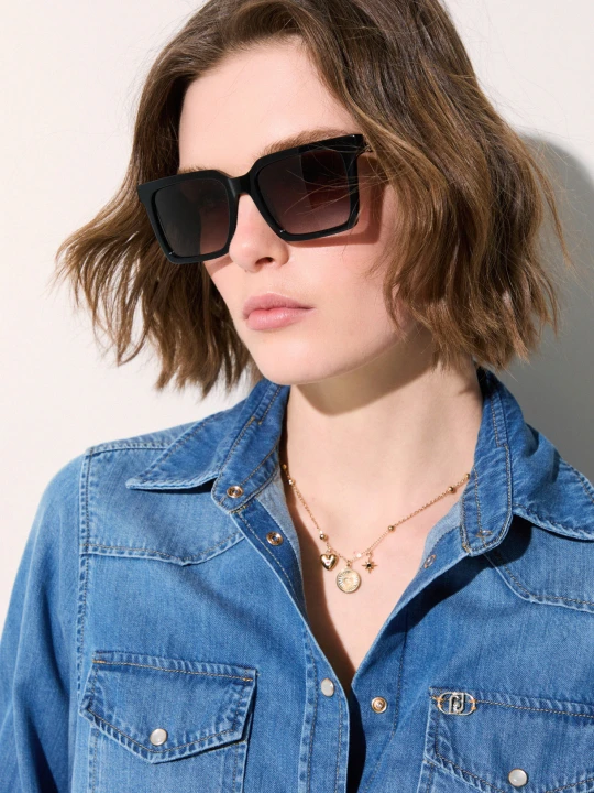 Zdjęcie produktu Liu Jo Rectangular Sunglasses czarny