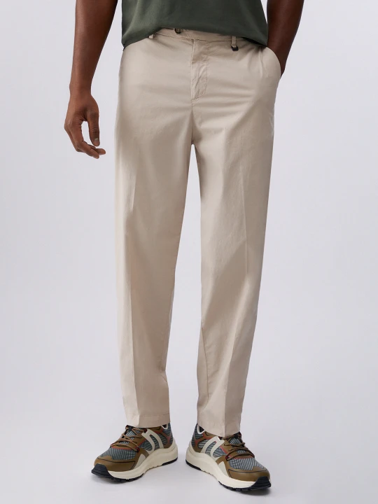 Zdjęcie produktu Liu Jo Regular Fit Chino Trousers beżowy