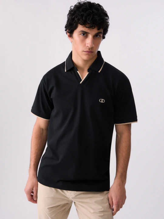 Zdjęcie produktu Liu Jo Regular Fit Polo Shirt czarny