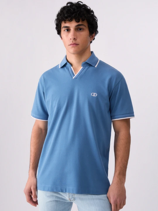 Zdjęcie produktu Liu Jo Regular Fit Polo Shirt niebieski