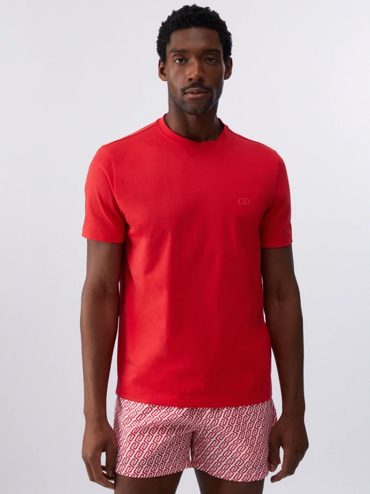 Zdjęcie produktu Liu Jo Regular-fit T-shirt czerwony
