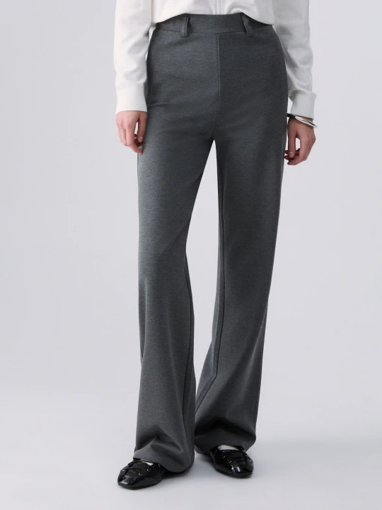 Zdjęcie produktu Liu Jo Regular Fit Trousers In Punto Milano szary