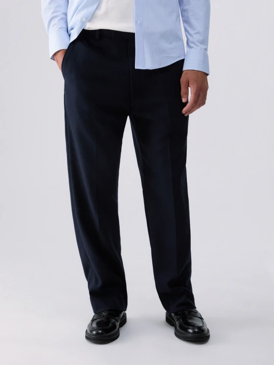 Zdjęcie produktu Liu Jo Relaxed Fit Trousers Dark Blue